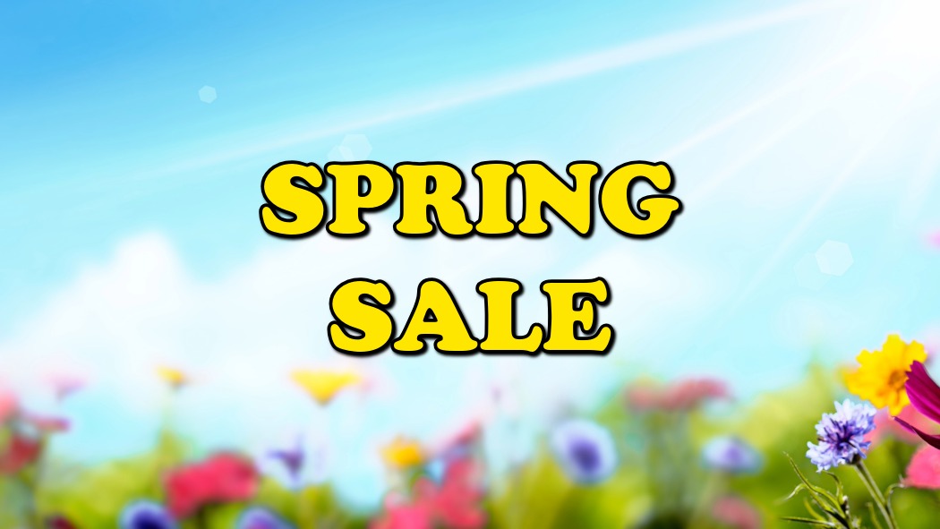 Spring sale